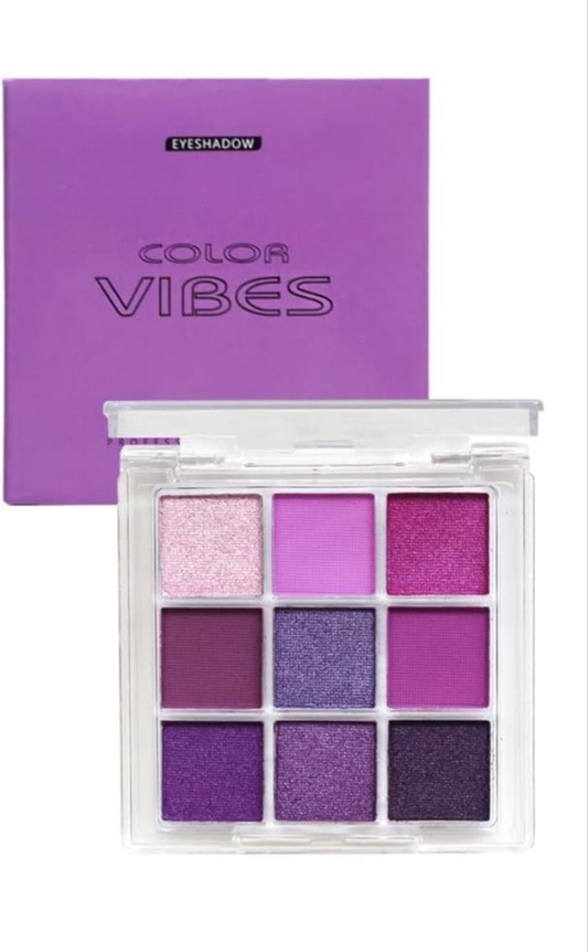 Eye shadow purple  intense metalic palette