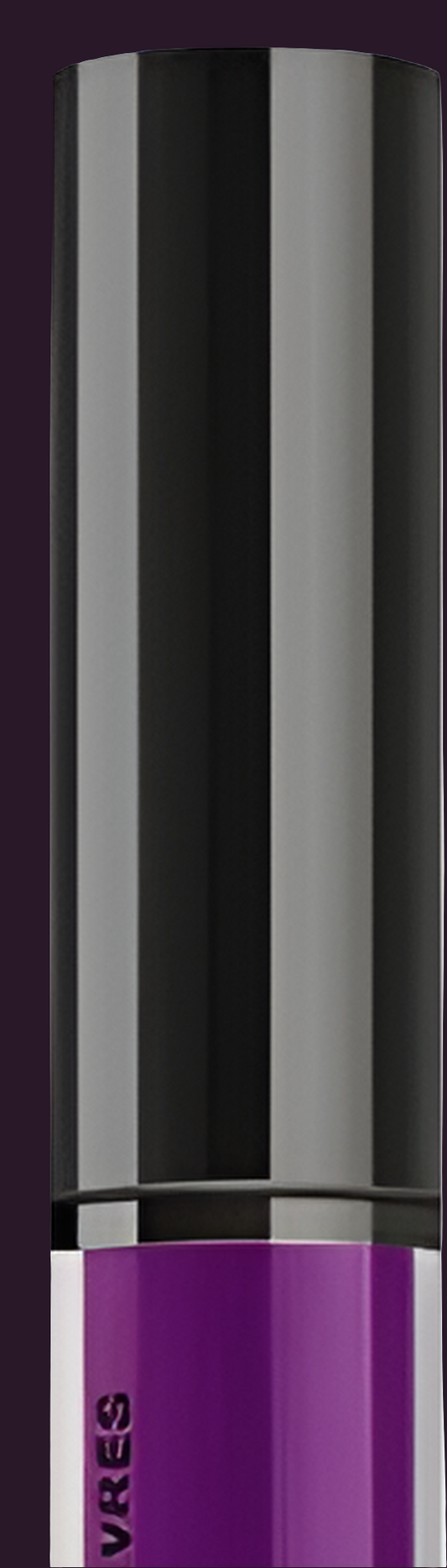 Lip gloss liquid matte purple intense