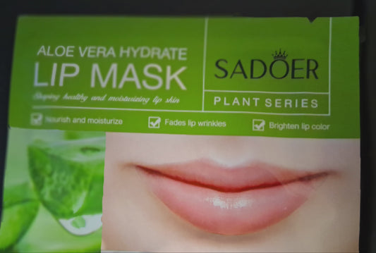 Lip mask plant base aloe vera.