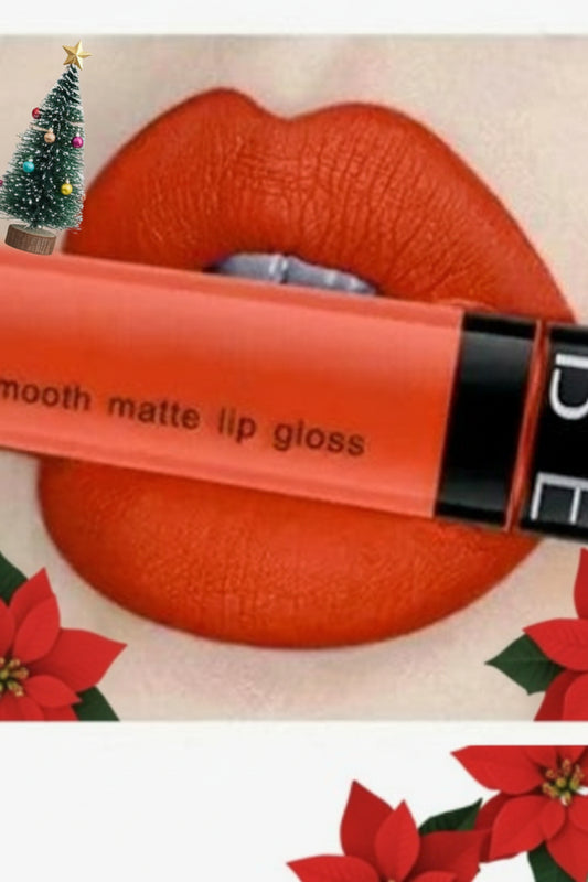 Orange Bright Lipgloss Matte Ultra -Smooth
