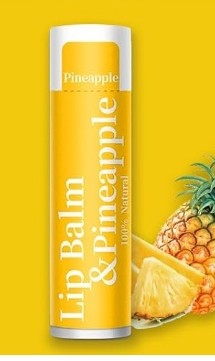 Pineapple  lip balm organic