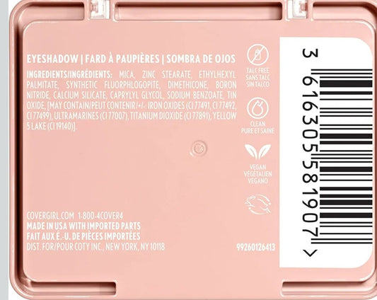 Sweet Plum Eyeshadow  Enhancer COVERGIRL VEGAN  MAKEUP.