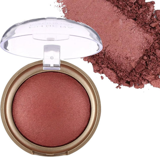 Blush Mocca Rose  Powder Glowing Baked Powder Finish BRAND CORLO