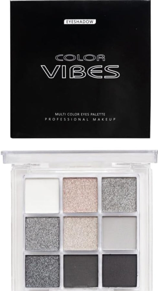 Eye shadow sylver gray  intense metalic palette