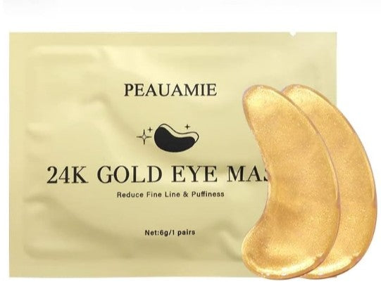 24 k gold eye mask