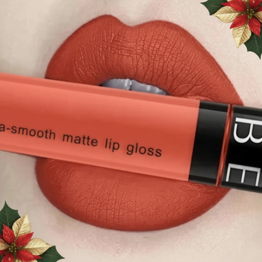 Orange Lipgloss Matte Ultra-Smooth