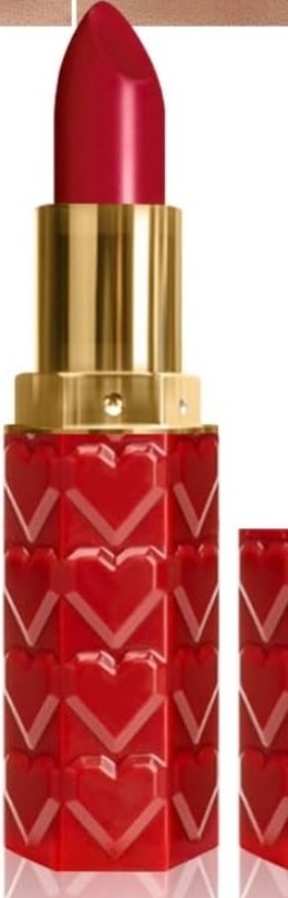 Red intense lipstick glossy medium red Cakaila brand