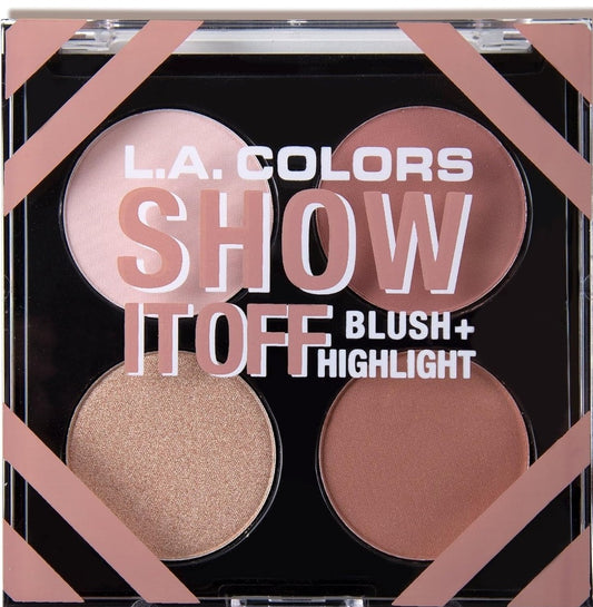 Blush & Highlight powder LA Colors