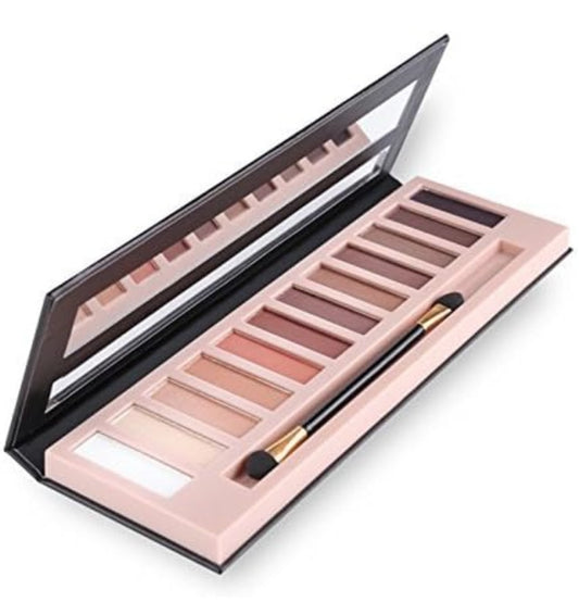 Purple ,pink,beige eyeshadow makeup palette