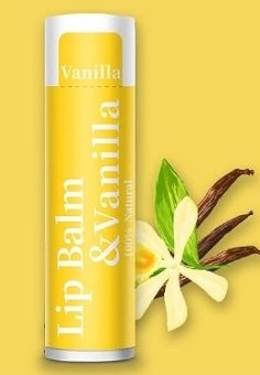 Vanilla lip balm organic