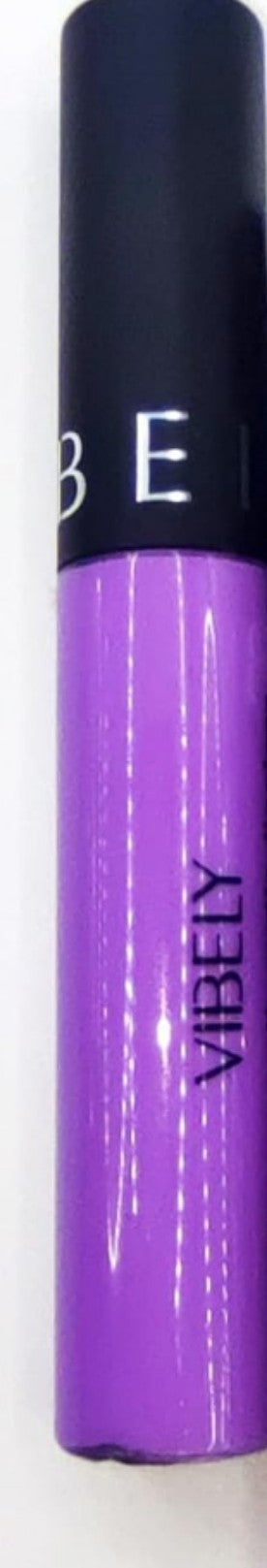 Purple  liquid lip color intense matte