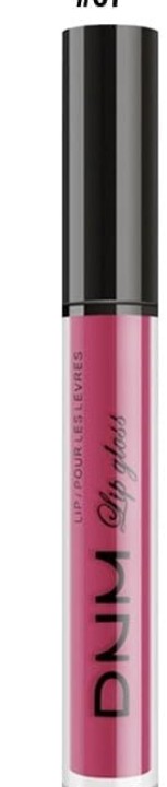 Lip gloss liquid color intense plum red