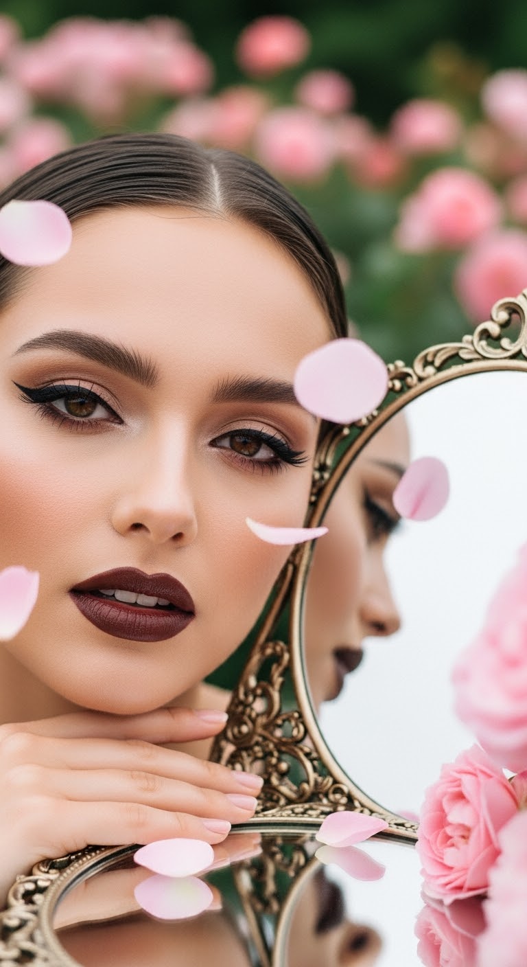 Lipstick matte beig pink rose brown mocca,Reds & Purple