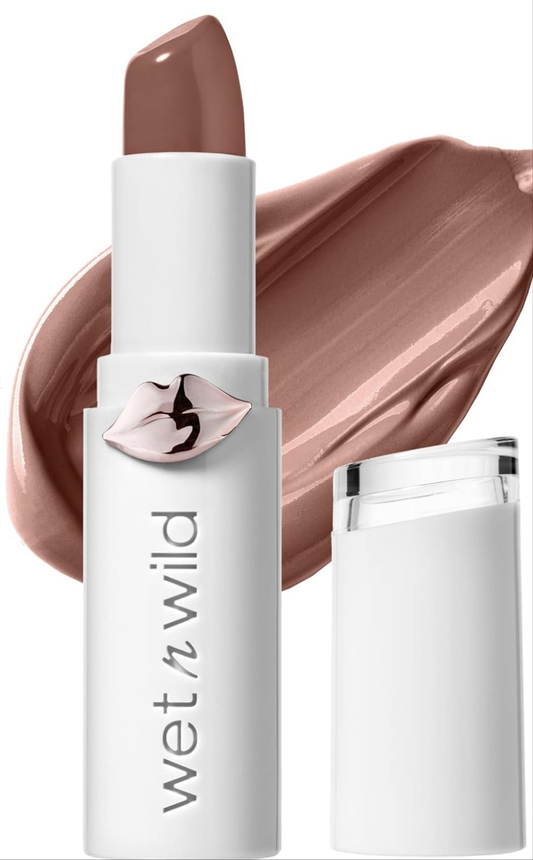 Rose mega glossy beige lipstick color wet n wild