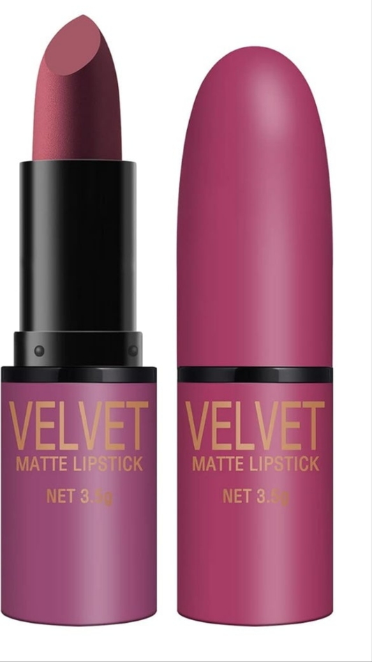 Velvet red  plum matte lipstick