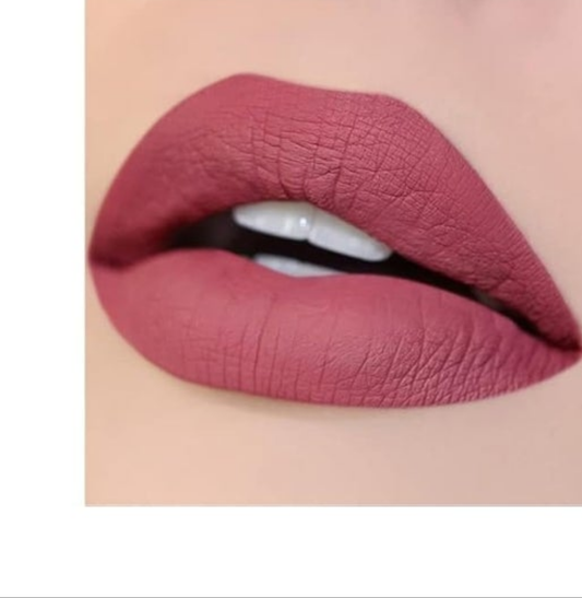 Velvet red  plum matte lipstick