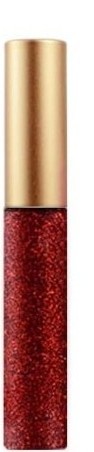 Eye shadow red liquid gloss glitter
