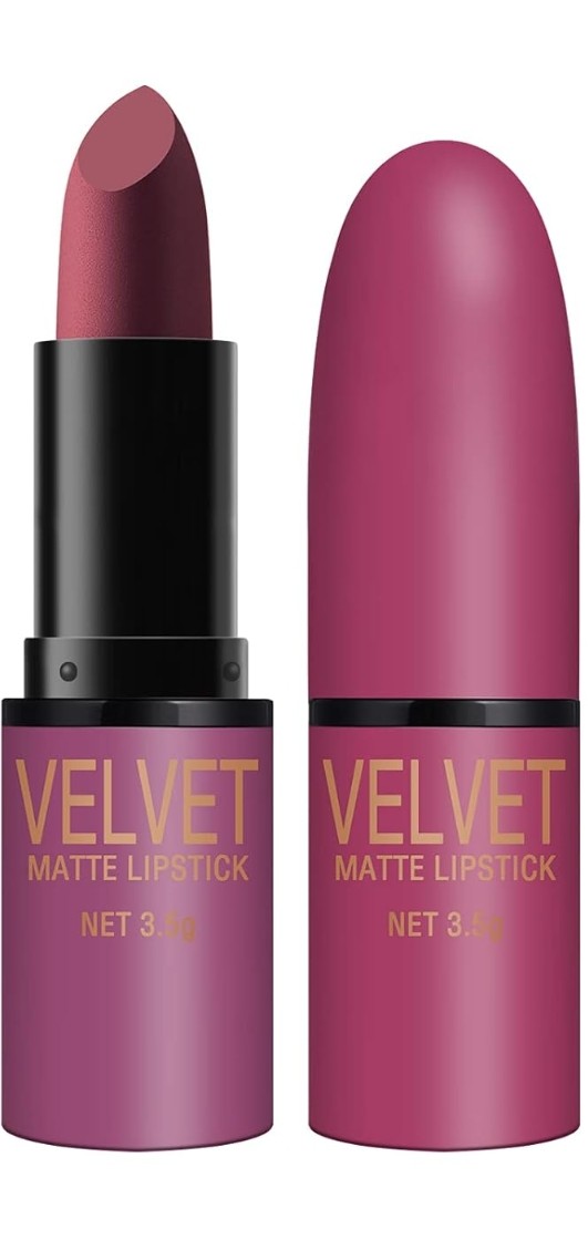 Velvet red rose matte lipstick