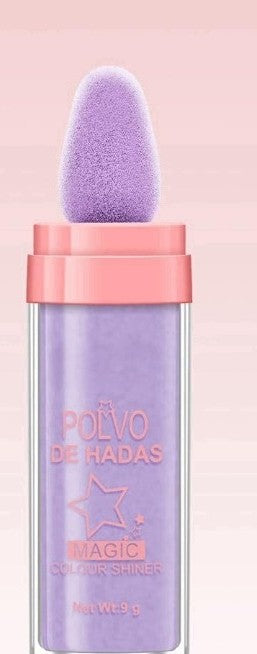 Glitter for face and body purple