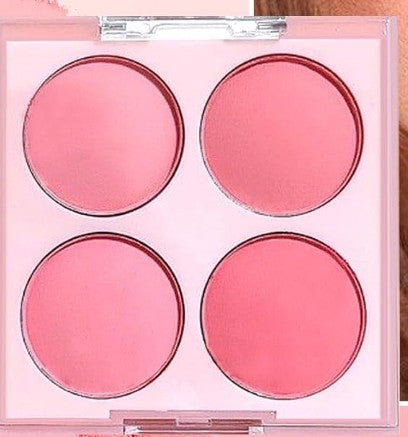 Vegan pink blush palette