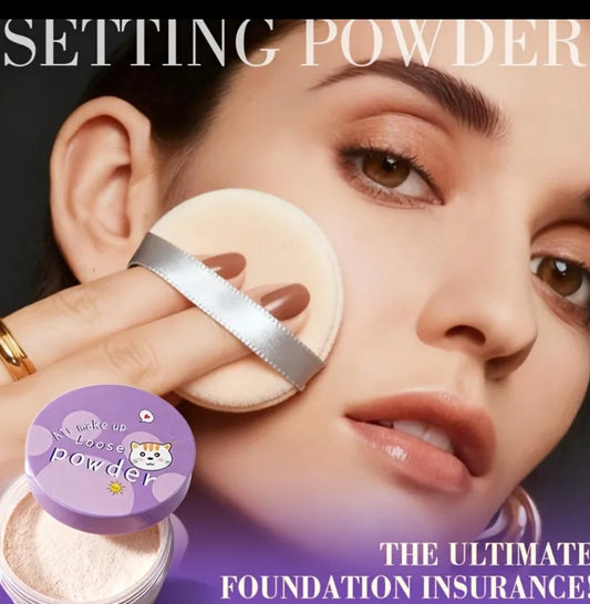Rozino #2 lightweight setting powder silky air makeup loose powder  finishing powder,gentle on skin . net 5g./0.18oz.