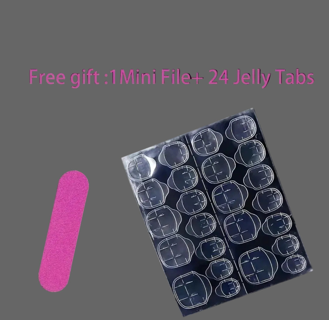 Red press on Red Almond Press on nails Acrylic false Nails Medium Solid Red Color Fake Reusable Glossy Artificial Ombre Glue on for Women Girls Daily Wear Manicure 24Pcs almond shape reusable 24  press on nails included
