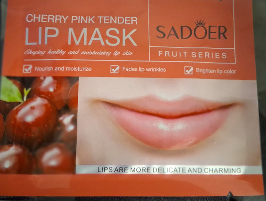 Lip mask  fruit made