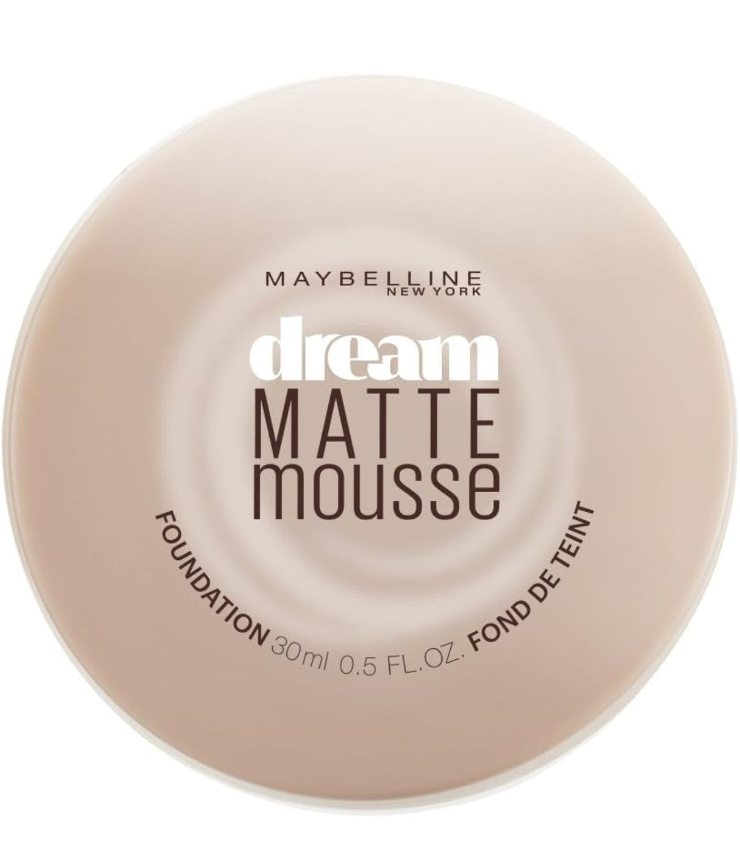 Dream Matte Foundation Mouse Mabelline(pure beige)