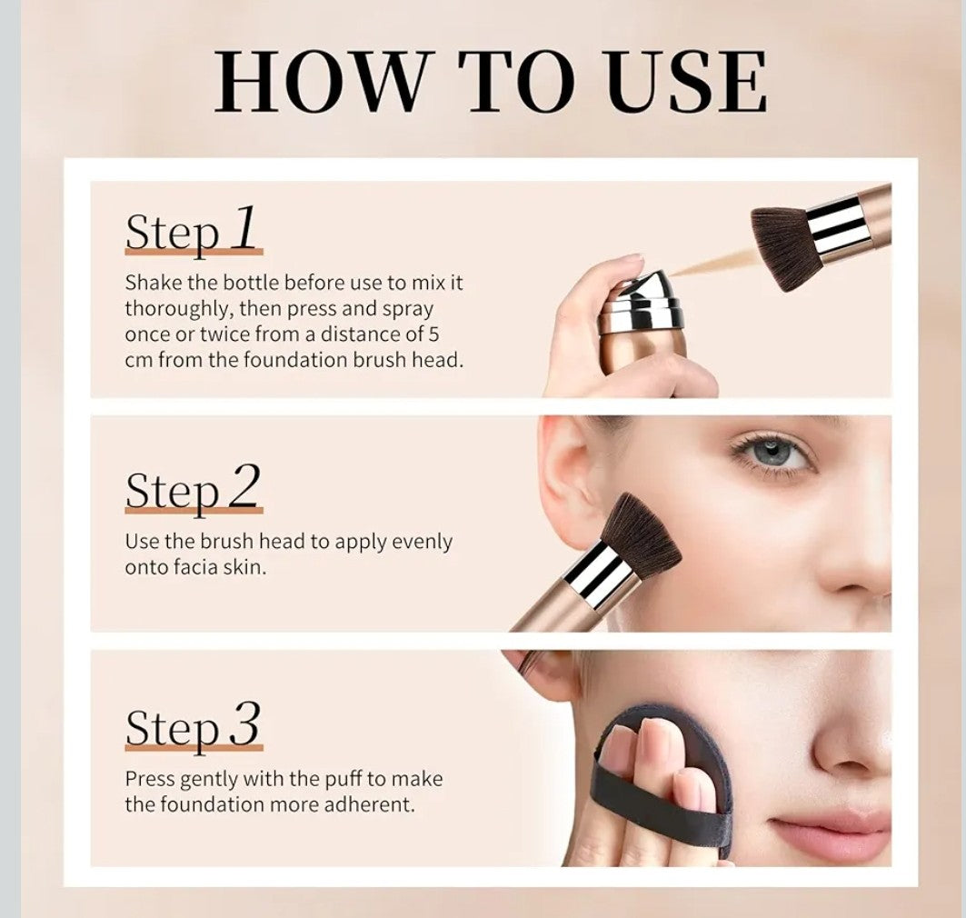 Airbrush Foundation Spray (beige # 2)