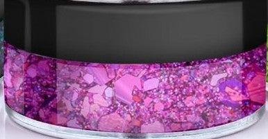 Pink purple glitter for face and body,hair.