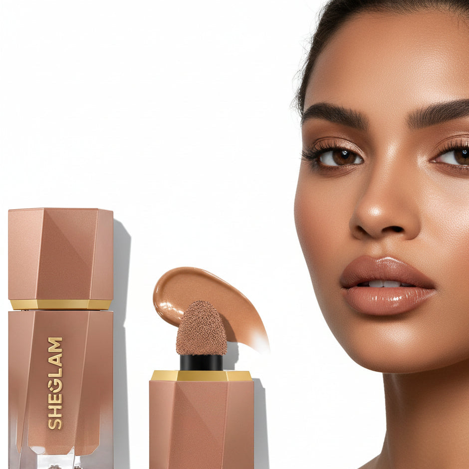 Sun Beam Matte Liquid Bronzer-Caramel longlasting Sheglam Natural longlasting finish.