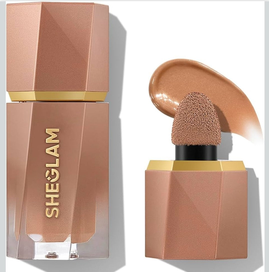 Sun Beam Matte Liquid Bronzer-Caramel longlasting Sheglam Natural longlasting finish.