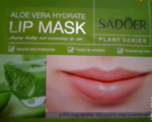 Aloe vera repair lip fruit series. 1 sheet