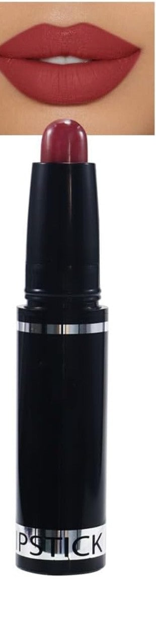 Red Burgundy plum lipstick