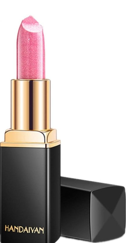 Lip stick pink color glitter HANDAIYAN