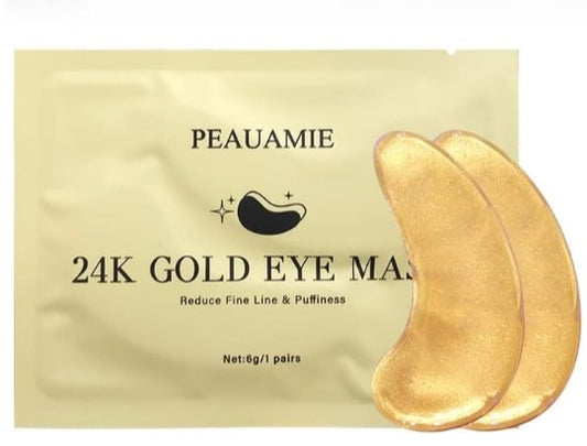 24 k  gold eye mask
