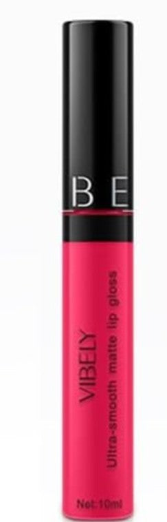 Red coral lip color matte waterproof