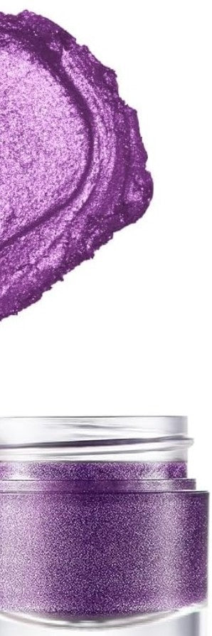 Eyeshadow stick purple metalic intense color creme