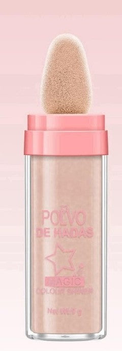 Glitter for face and body beige