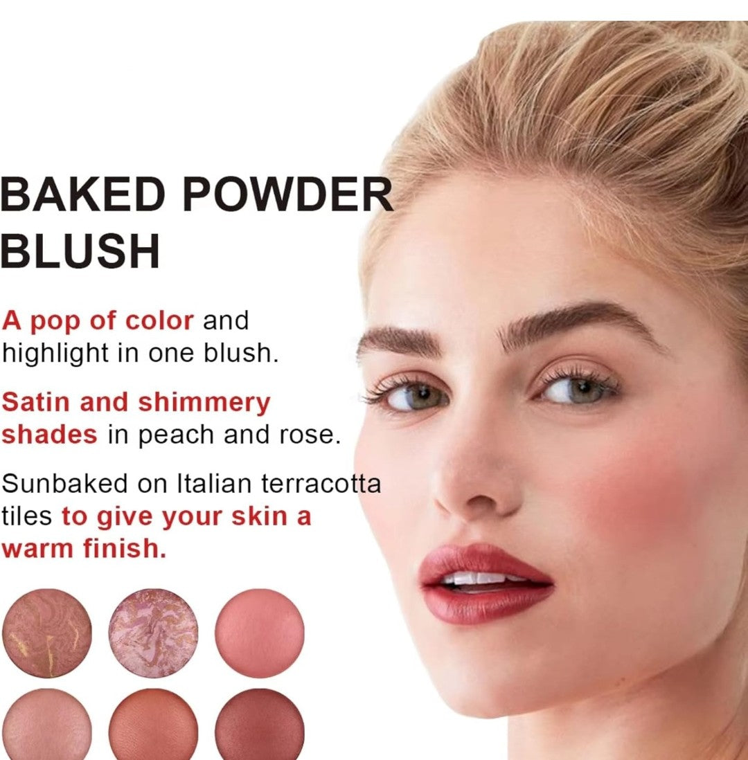Blush mocca rose  powder glowing finish BRAND CORLO