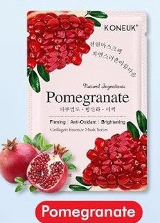 Face mask collagen pomegranate 1 sheet