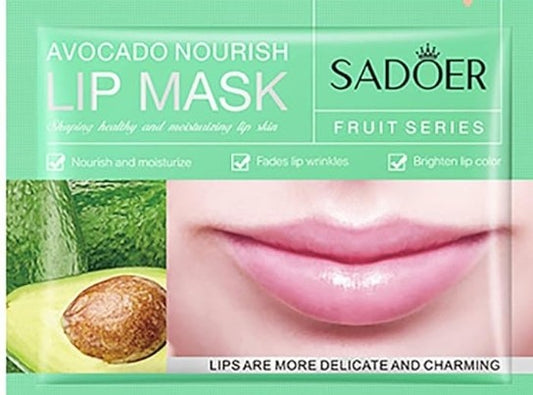 Lip avocado mask plant base