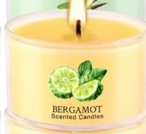 Candle Bergamot strong scented (small)