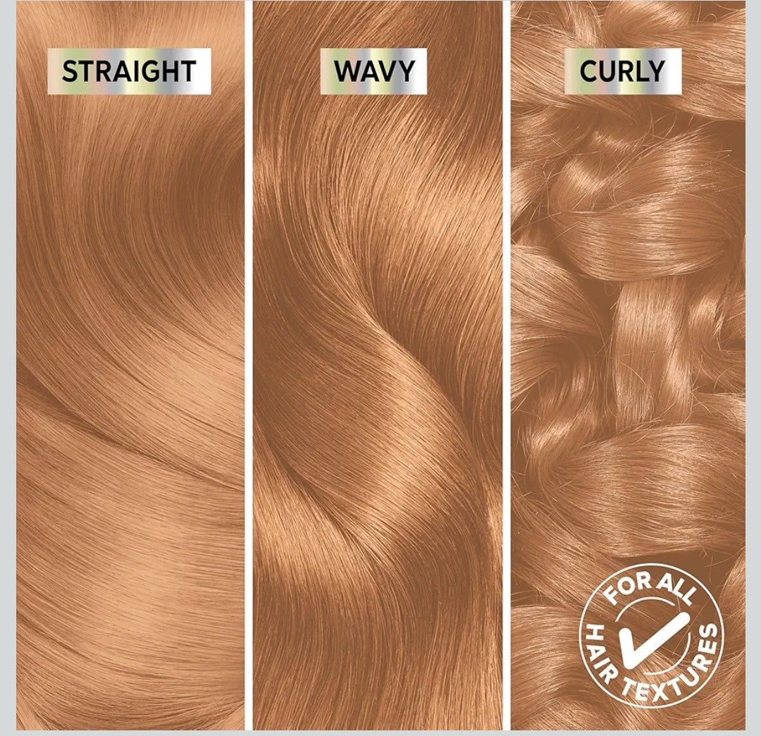 Garnier Nutrisse Ultra Color Hair Color, Permanent Hair Dye Bold, Vibrant Results, Vegan & Cruelty-Free, LC3 Hi-Lift Blonde (Tres Leches),Caramelo blonde.1 count