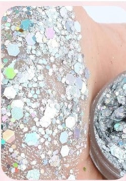 Sylver  glitter color for face and body