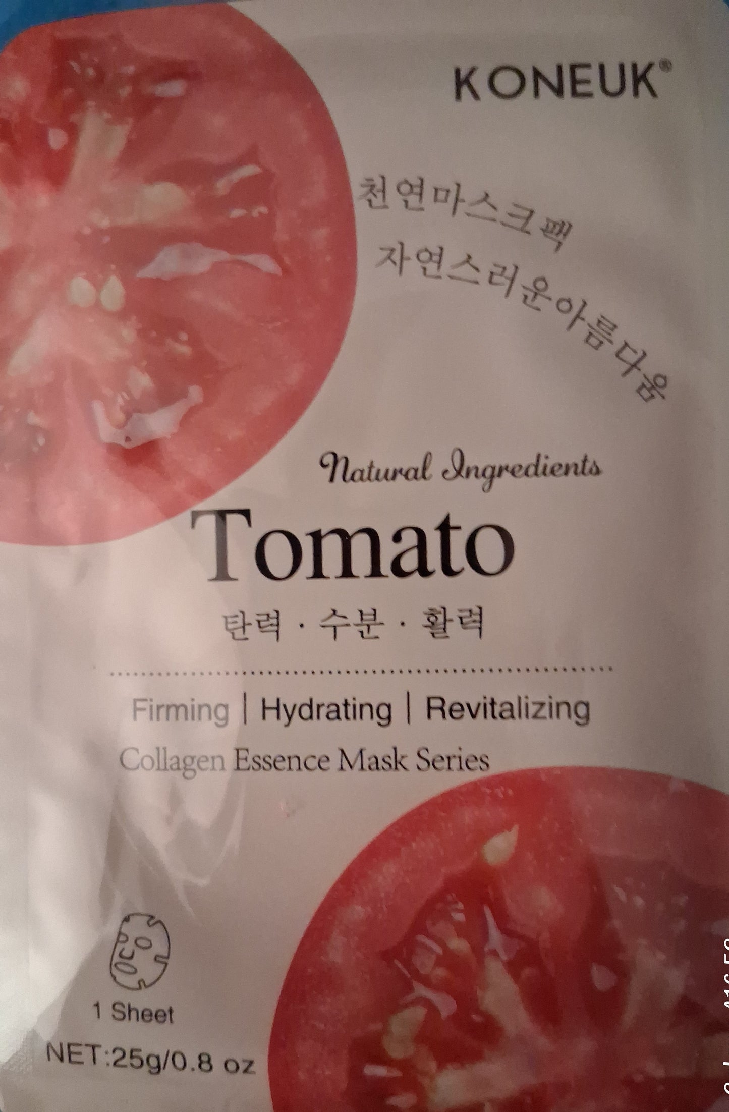 Tomato collagen  face mask