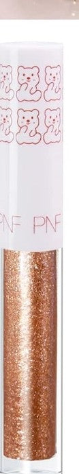 Liquid eye shadow & eyeliner glitter orange