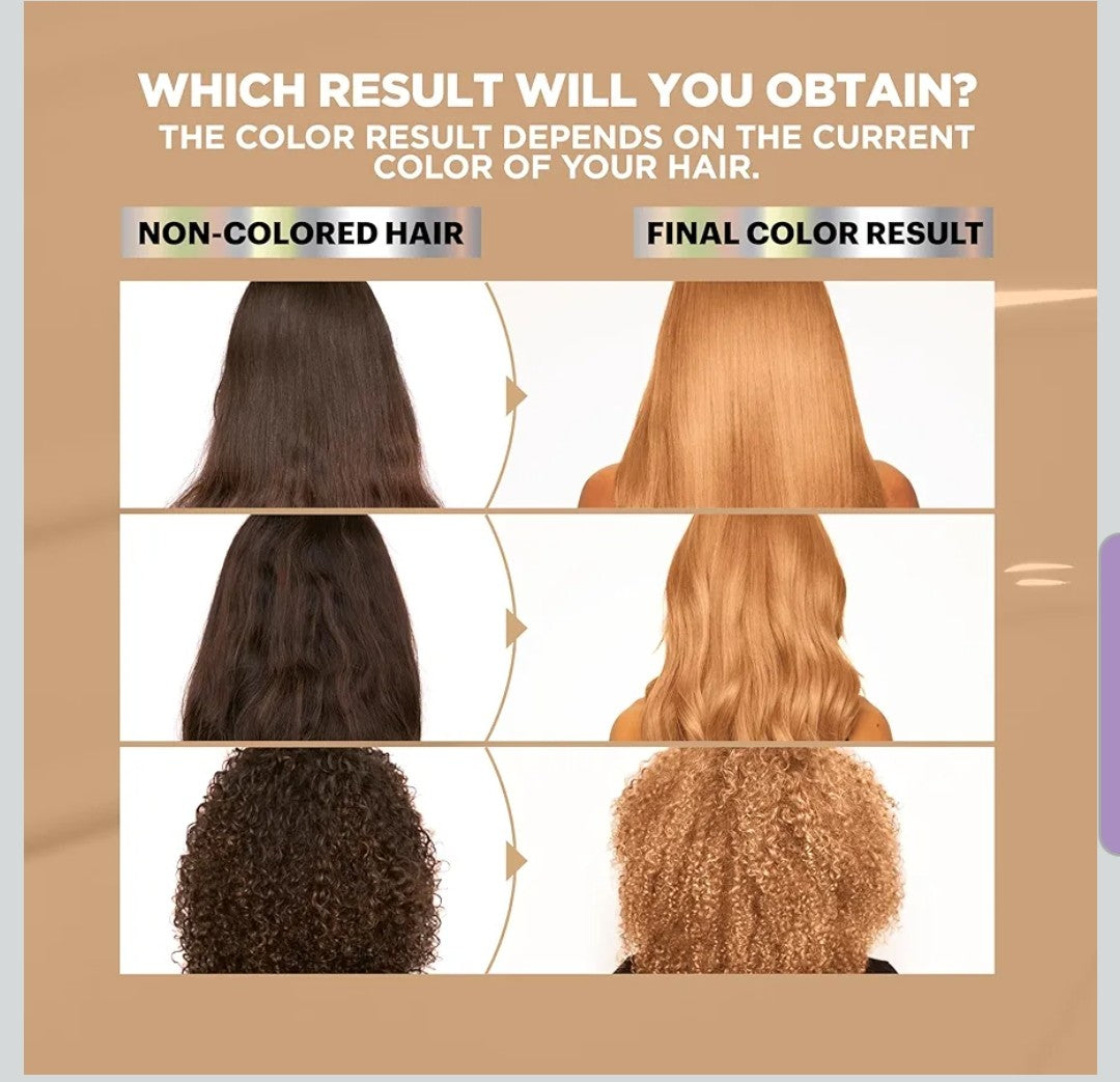 Garnier Nutrisse Ultra Color Hair Color, Permanent Hair Dye Bold, Vibrant Results, Vegan & Cruelty-Free, LC3 Hi-Lift Blonde (Tres Leches),Caramelo blonde.1 count